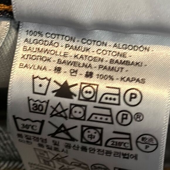 Levi's 559 Jeans Men's Size 38X30 Blue Relaxed Fit Straight Leg Medium Wash - Picture 10 of 11